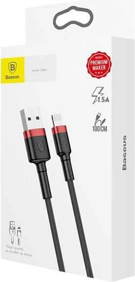 BASEUS USB A - Lightning laidas, 1m