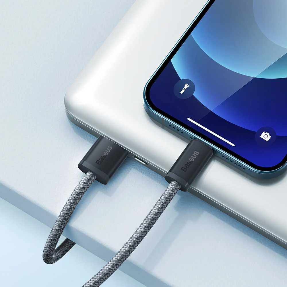 Baseus Dynamic Series kabelis USB - Lightning 2.4A 2m pilkas