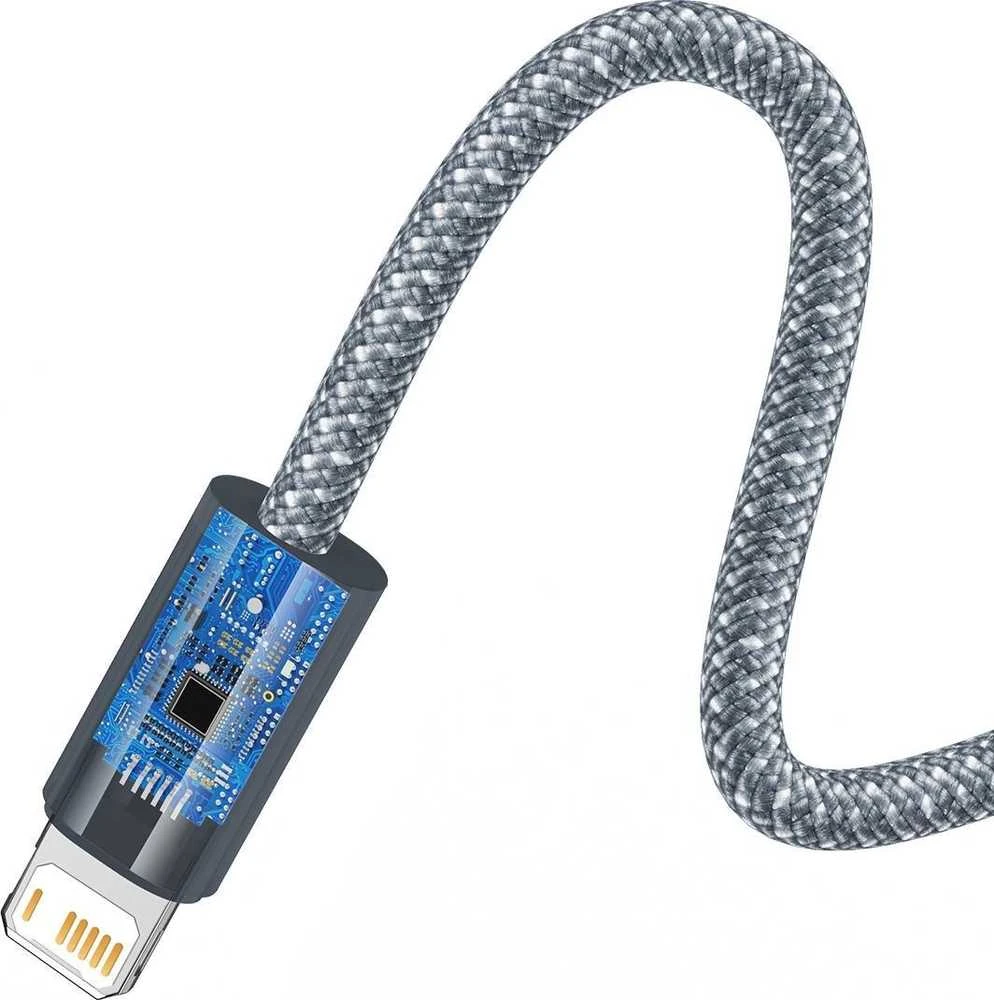 Baseus Dynamic Series kabelis USB - Lightning 2.4A 2m pilkas