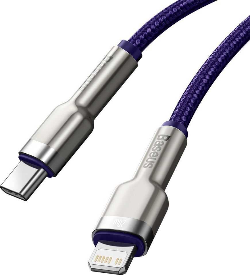 USB kabelis Baseus USB-C - Žaibas 1 m Violetinė (baseus _ 20210316153516)
