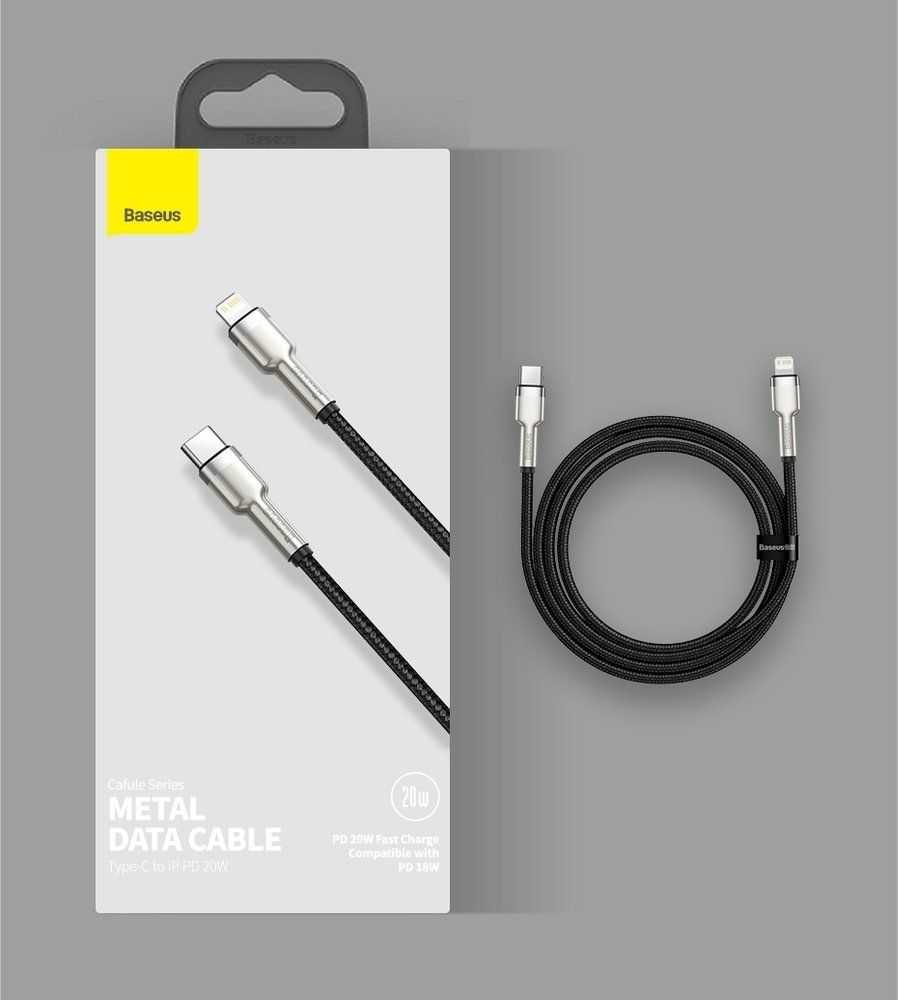 USB kabelis Baseus USB-C - Žaibas 1 m žalias (baseus _ 20210316152823)