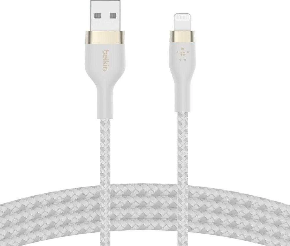 „Lightning“ Laidas - Belkin 3 m Balta