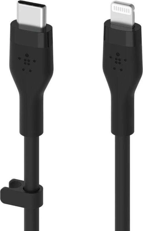 Belkin Flex Lightning/USB-C 15W 3m, mfi, 15W, juoda CAA009bt3MBK