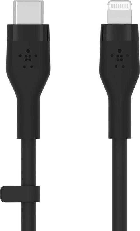 Belkin Flex Lightning/USB-C 15W 3m, mfi, 15W, juoda CAA009bt3MBK