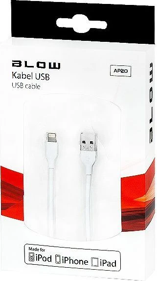 Blow Oem USB - LIGHTNING kabelis skirtas iPhone 1m