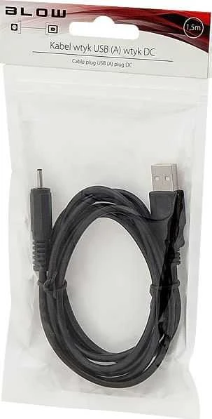 Blow USB A jungtis – DC kištukas 0.7/2.5 Planšetė