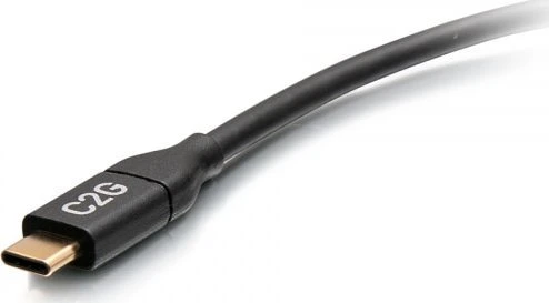 USB kabelis C2G A moteris SuperSpeed USB 5 Gbps adapteris - USB kabelis - USB Type A (W) prie 24 pin USB-C (M) - USB 3.2 Gen 1 - 30 V - 15 cm - lietas - juodas
