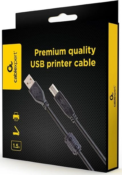 Cablexpert CCFB-USB2-AMBM-1.5M USB 2.0 kabelis spausdintuvui 1.5 m