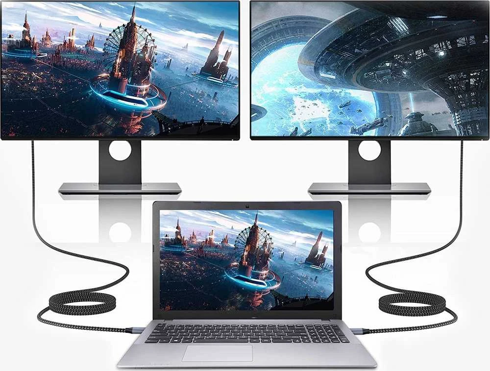 Kabelis USB Conceptronic USB-C - HDMI 2 m Juodai-sidabrinė (ABBY10G)