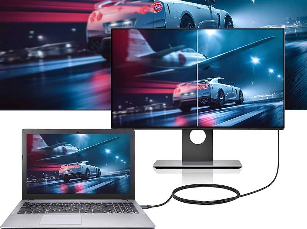 Kabelis USB Conceptronic USB-C - HDMI 2 m Juodai-sidabrinė (ABBY10G)
