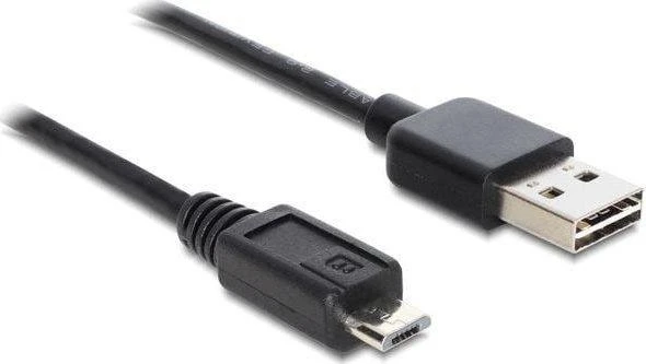 Delock Cable EASY-USB 2.0 Type-A kištukas > USB 2.0 Type Micro-B kištukas 5 m juodas