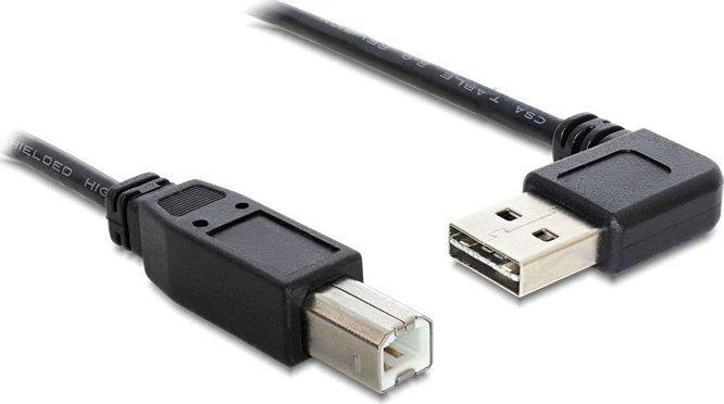 USB kabelis Delock USB-A - USB-A 2 m Juodas (83375)