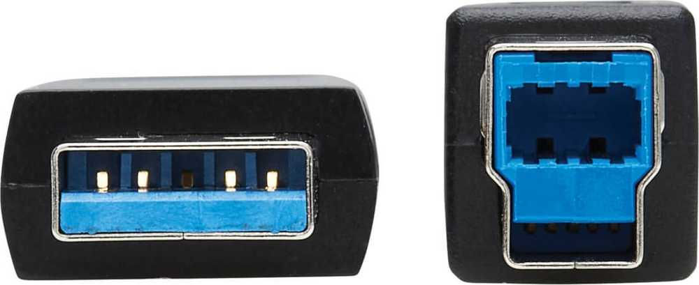 USB kabelis Eaton USB-A - USB-B 20 m juodas (U328F-20M)