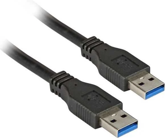 Efb Elektronik USB EFB USB-A – USB-A laidas, 1 m juodas (K5210SW.1)