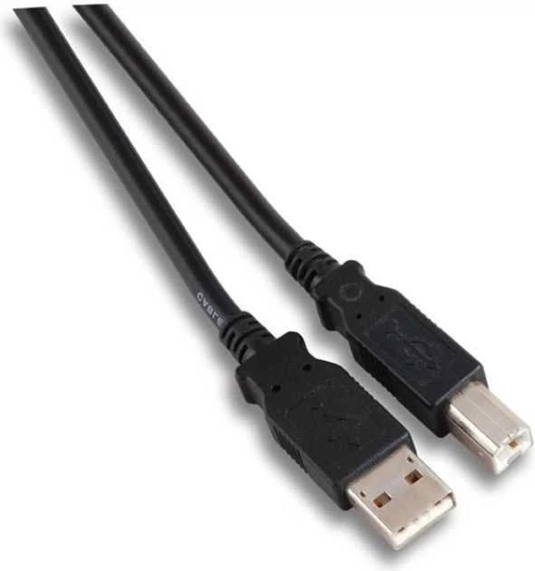 Efb Elektronik Kabelis USB EFB USB-A - USB-B 1 m Juodas (K5255SW.1)