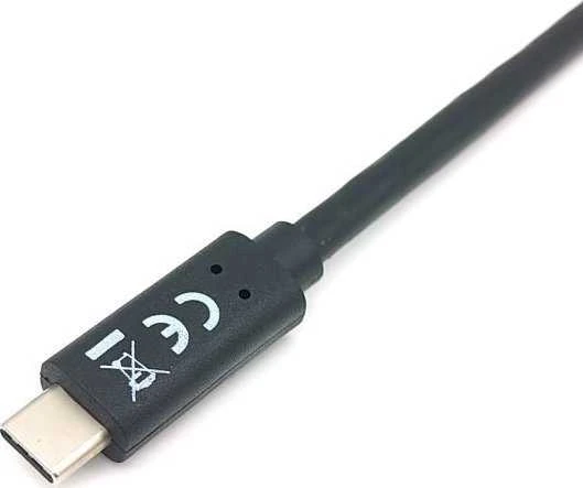 Kabelis USB Equip USB-A - USB-C 2 m Juodas (128344)
