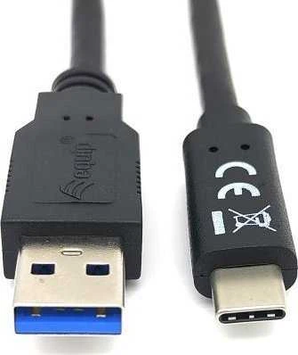 Kabelis USB Equip USB-A - USB-C 2 m Juodas (128344)