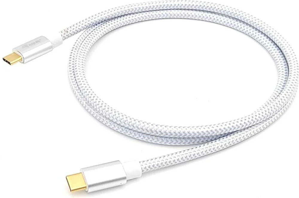 „Kabelis USB Equip“ USB-C - USB-C 0,5 m Baltas (128355)