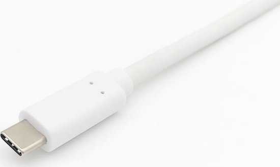 USB kabelis Equip USB-C - USB-C 1 m Balta (128361)