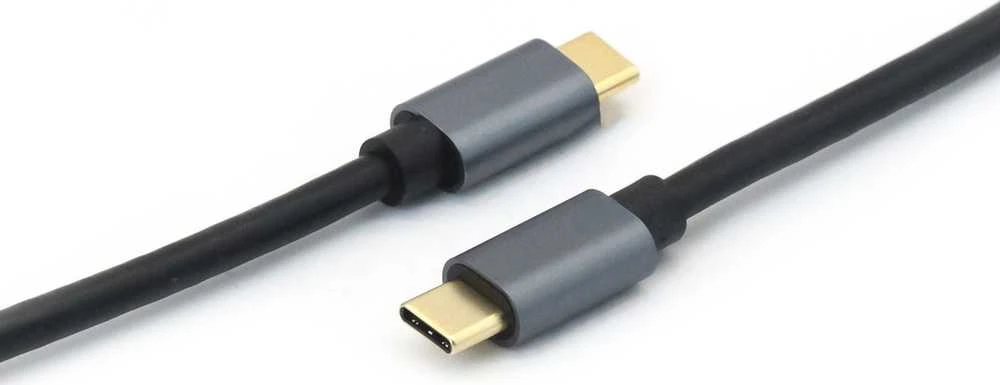 Kabelis USB Equip USB-C - USB-C 1 m Juodas (128354)
