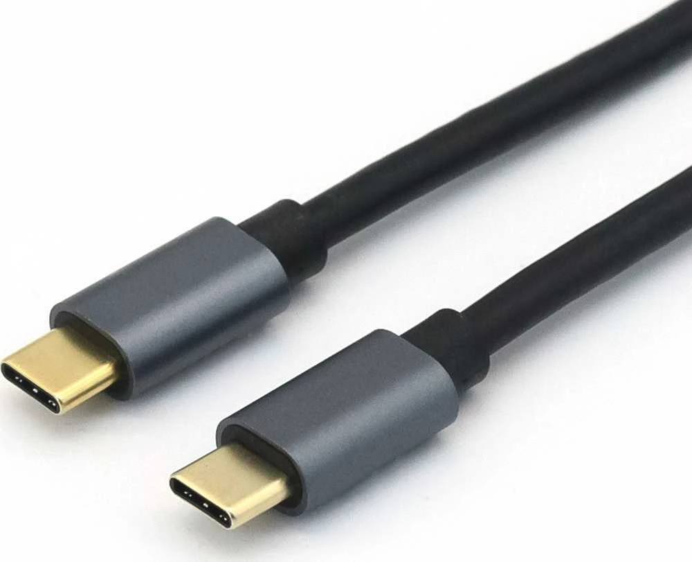 Kabelis USB Equip USB-C - USB-C 1 m Juodas (128354)