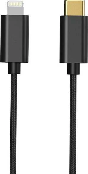 FiiO USB-C – žaibo laidas, 0,5 m juodas (6953175731030)