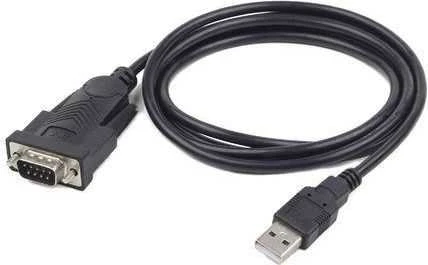 Gembird USB-A USB laidas – 1,5 m juodas (UAS-DB9M-02)