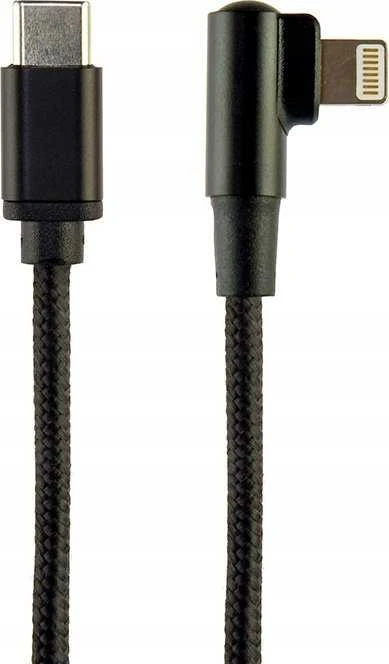 Kabelis Gembird USB C tipo kištukas - 8 kontaktų kištukas, 0.2 m, juodas