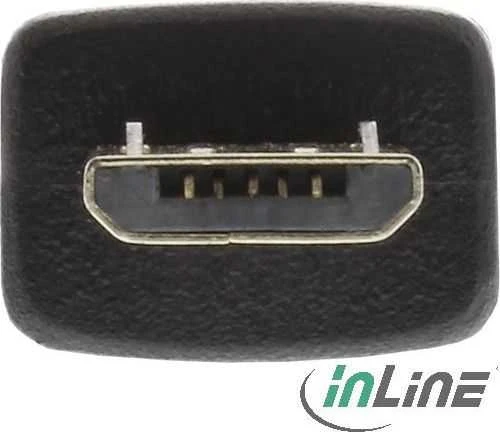 Intos InLine 2,0 m greito įkrovimo USB 2.0 A - Micro-B laidas