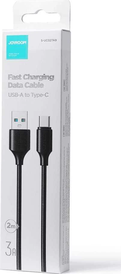 USB kabelis Joyroom S-UC027A9 USB į Type-C 3A 2.0m juodas