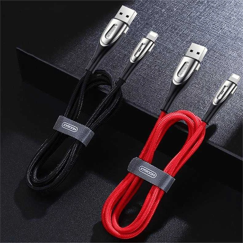 USB laidas, skirtas Lightning Joyroom Sharp S-M411 2.4A, 3m (juodas)