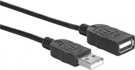 StarTech USB kabelis MANHATTAN USB 2.0 A tipo (lizdas) 1