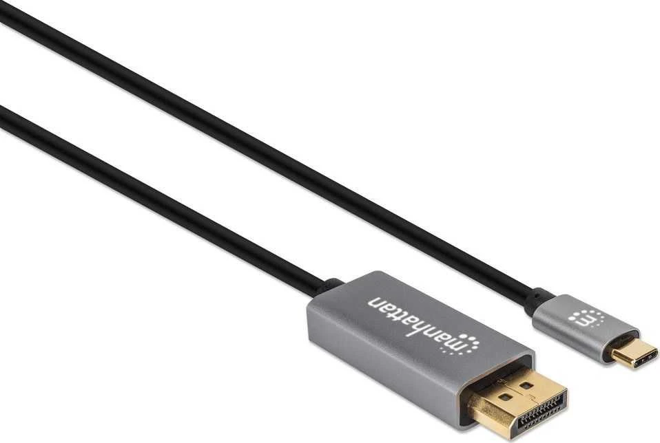 Intracom MANHATTAN 8K 60Hz USB-C su DisplayPort 1.4 adapterio laidas 2m