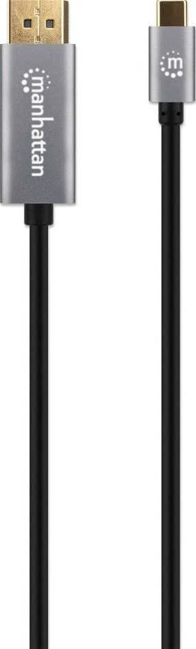 Intracom MANHATTAN 8K 60Hz USB-C su DisplayPort 1.4 adapterio laidas 2m