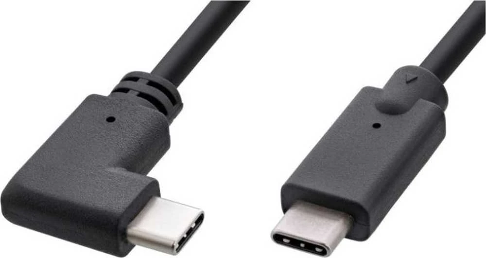 USB kabelis MicroConnect USB-C - USB-C 1 m juodas (USB3.1CC1RA)