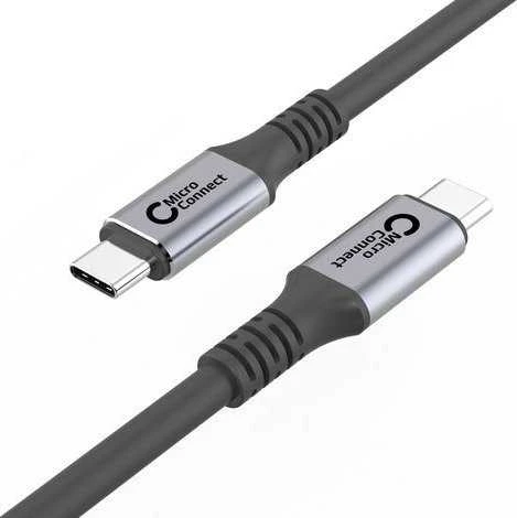 Kabelis USB MicroConnect USB-C - USB-C 1.2 m Juodas (USB4CC1)