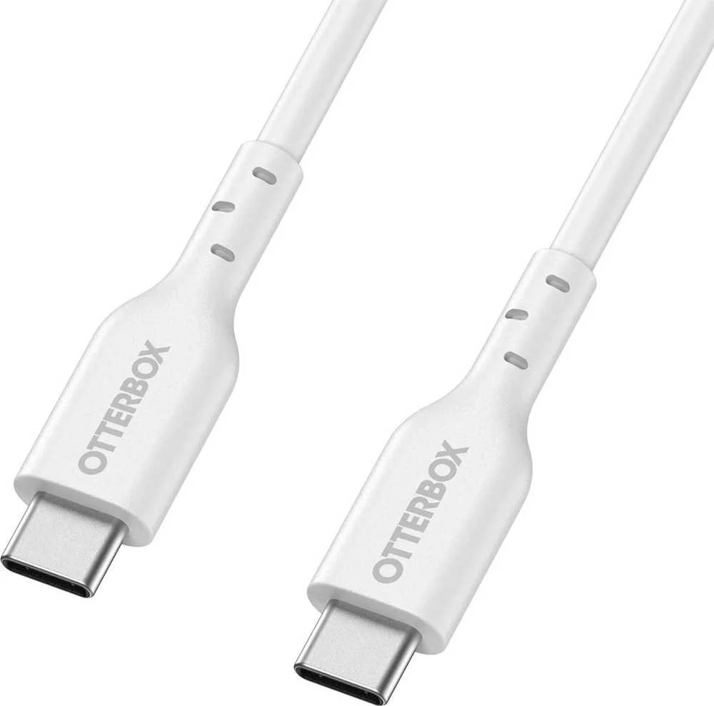 OTTERBOX STANDARTINIS USB C-C KABELIS 1M USB-PD Baltas
