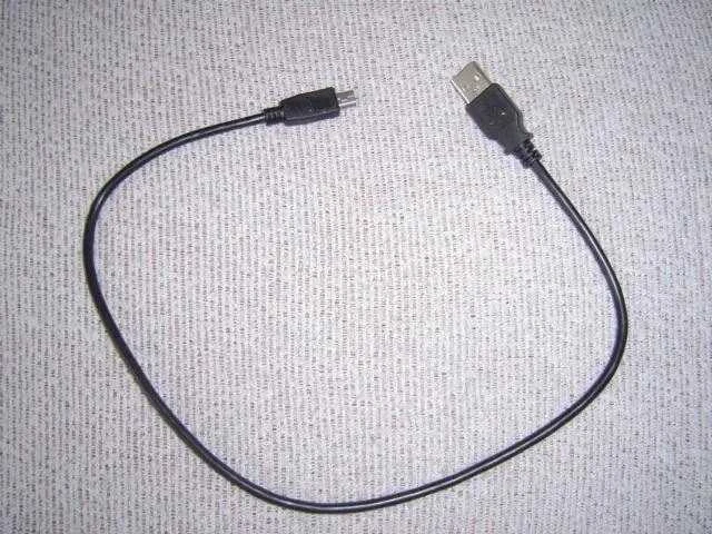 Kabelis USB PremiumCord USB-A - miniUSB 0.5 m Juodas (ku2m05a)
