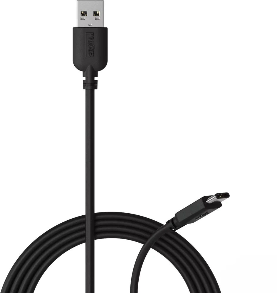 USB kabelis Procab USB kabelis CSD610B/1.5, USB-A į USB-C 3.2, juodas (1,5 m)