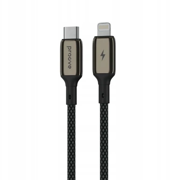 USB kabelis PROOVE Dense Metal Type-C į Lightning 27 W 1 m