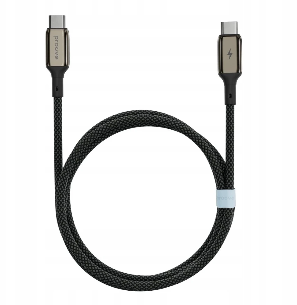 USB kabelis PROOVE Dense Metal Type-C į Type-C 60 W 2 m