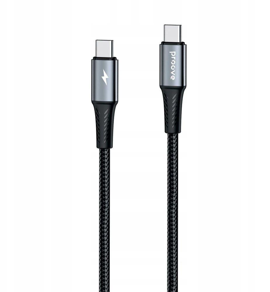 Kabelis USB PROOVE WireX Pro Type-C į Type-C 100 W 1,5 m Juodas
