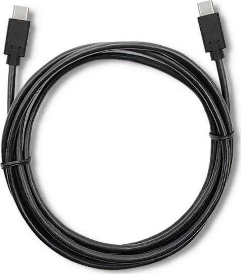 QOLTEC 52350 USB 3.1 tipo C kištukinis kabelis USB 3.1 tipo C kištukinis 1,4 m Juodas