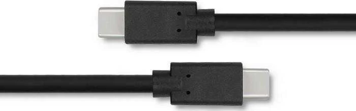 QOLTEC 52350 USB 3.1 tipo C kištukinis kabelis USB 3.1 tipo C kištukinis 1,4 m Juodas