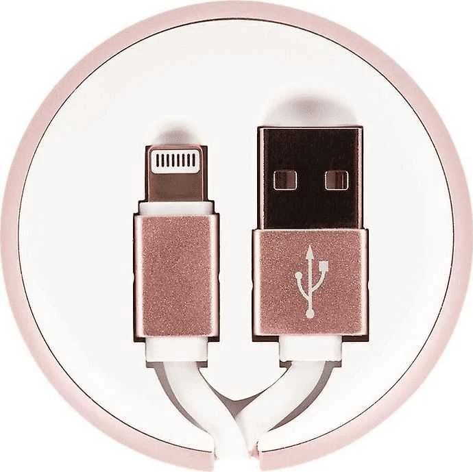 Richmond&Finch Kabelis USB Richmond & Finch USB-A - 0.9 m Rožinė (64976-uniw)
