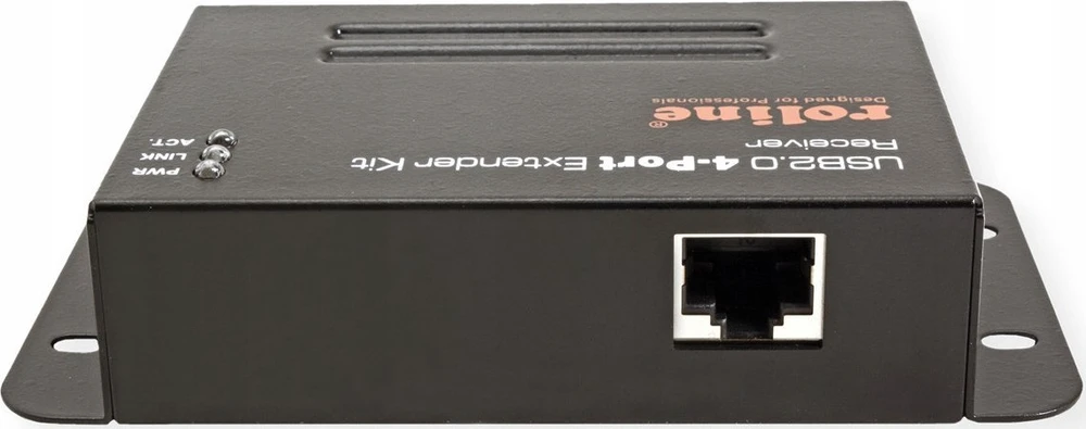 Roline USB 2.0 prailginimo kabelis per RJ45, 4x USB, maks. 50 m