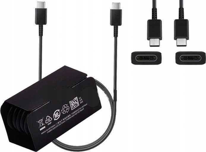 Kabelis USB Samsung USB-C - USB-C 1 m Juodas (2452285)