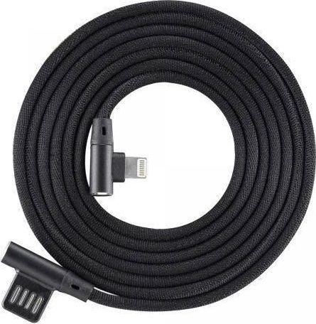 Sbox Technology Sbox USB-8P-90B USB 8 Pin kabelis juodos spalvosberry juodos spalvos