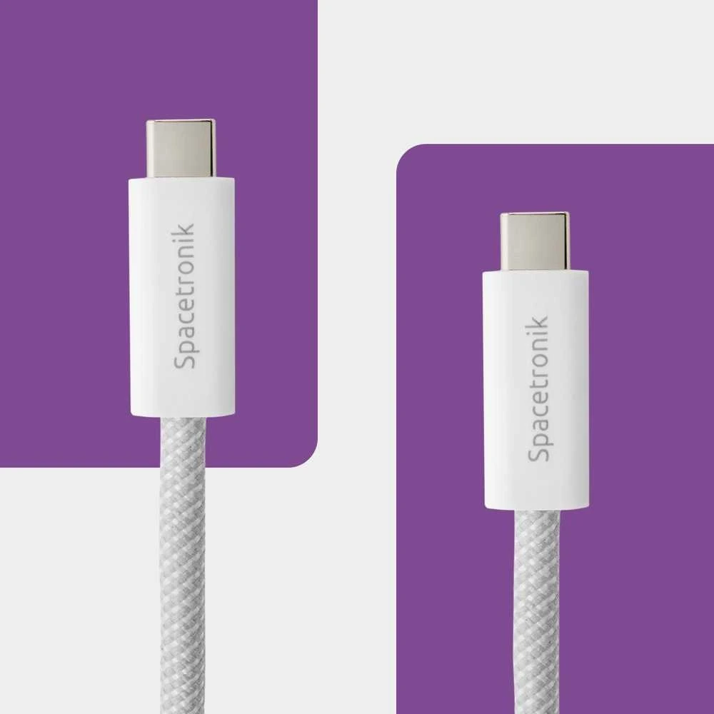 USB kabelis Spacetronik USB-C 4.0 40Gbit/s Gen3x2 kabelis Spacetronik 1.2m