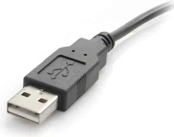Kabelis USB StarTech USB-A - DB-9 0.9 m Pilka (ICUSB232DB25)